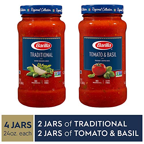 Barilla Tomato &Amp; Basil And Traditional Premium Pasta Sauce Varie