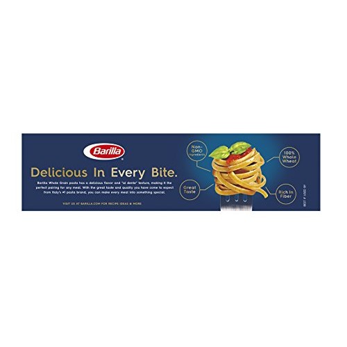 Barilla Whole Grain Pasta, Linguine, 16 Oz