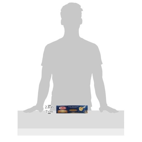 Barilla Whole Grain Pasta, Thin Spaghetti, 13.25Oz,Pack Of 4