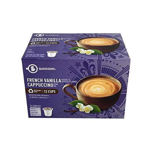 Barissimo Cappuccino Coffee Cocoa Pods 2 Pack K-Cup Compatible