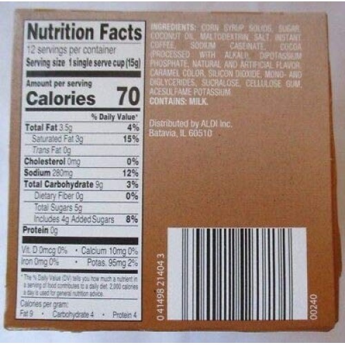 Barissimo Cappuccino Coffee Cocoa Pods 2 Pack K-Cup Compatible