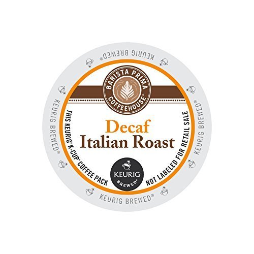 Barista Prima Coffeehouse Decaf Italian Roast Kcups 96Ct By Bari