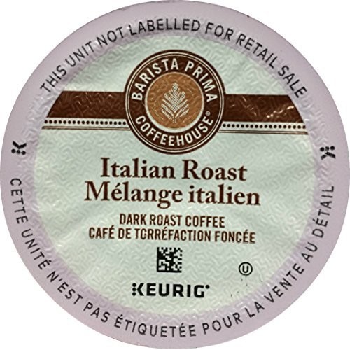 Barista Prima Italian Roast Coffee K-Cup, 96 Count Packaging Ma