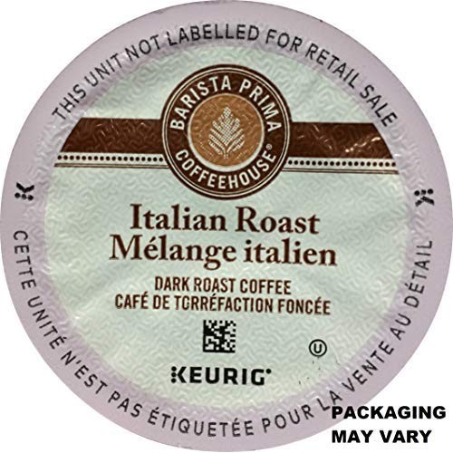 Barista Prima Italian Roast Coffee K-Cup, 96 Count Packaging Ma