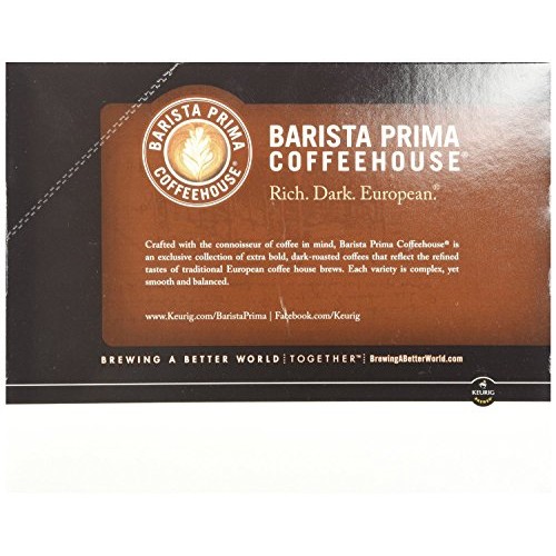 Keurig Barista Prima Coffeehouse Decaf Italian Roast Coffee K-Cu