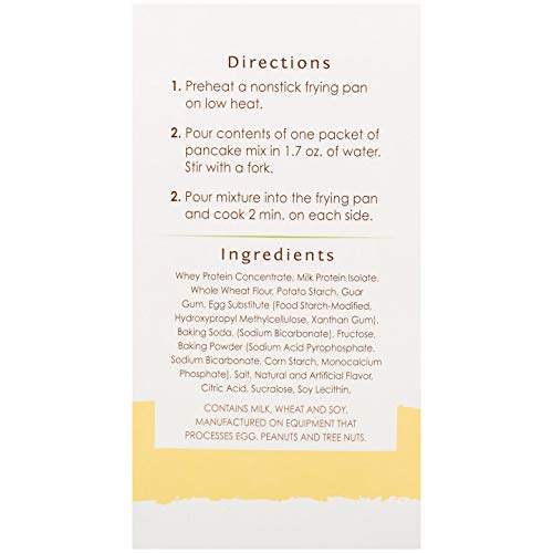 Bariwise High Protein Pancake Mix/Low-Carb Diet Pancakes - Golde