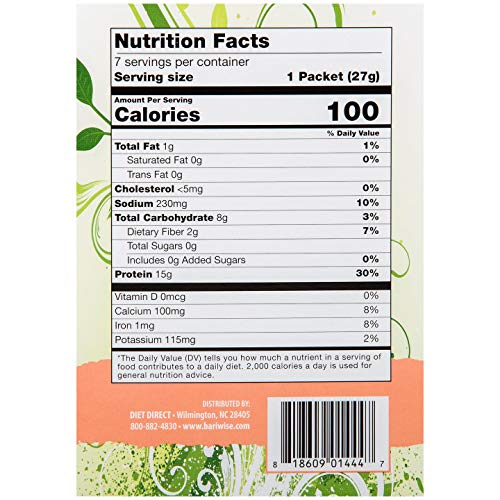 Bariwise Low-Carb High Protein Oatmeal / Instant Diet Hot Oatmea