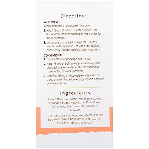 Bariwise Low-Carb High Protein Oatmeal / Instant Diet Hot Oatmea