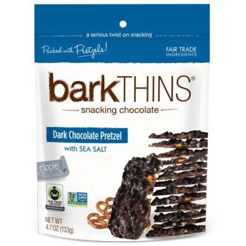 Barkthins Snacking Chocolate Dark Chocolate Pretzel 4.07 Oz. Pa