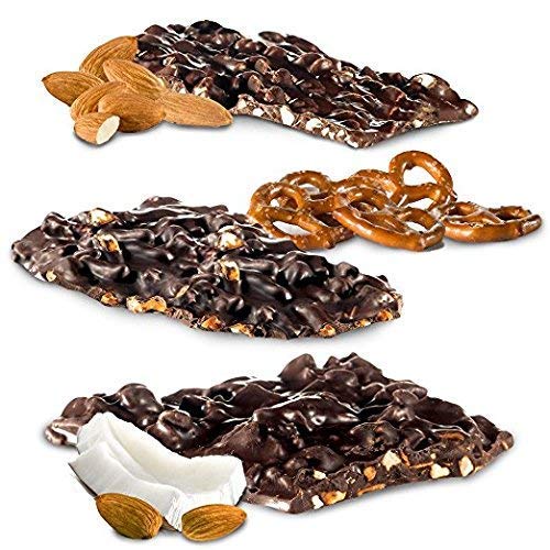 Barkthins Almond, Pretzel, Coconut With Almonds Snacking Chocola