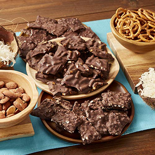 Barkthins Almond, Pretzel, Coconut With Almonds Snacking Chocola