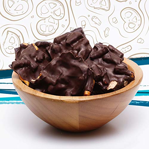 Barkthins Snacking Dark Chocolate, Pretzel With Sea Salt, 4.7 Ounce