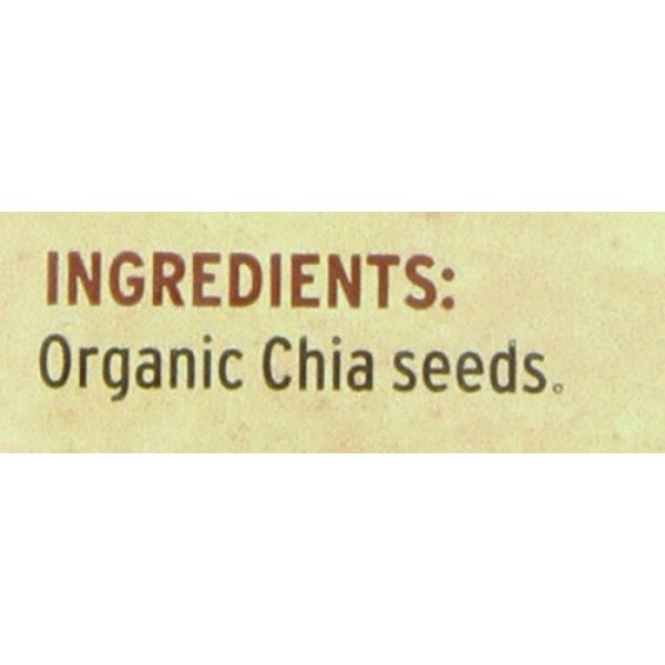 Barleans Non-GMO Organic Chia Seed, 12 Ounce
