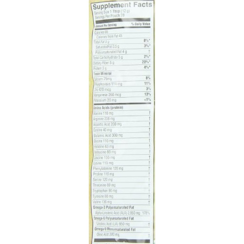 Barleans Non-Gmo Organic Chia Seed, 12 Ounce