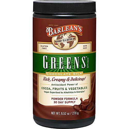 Barlean’S Greens, Chocolate Silk, 9.52-Oz