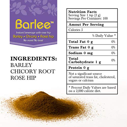 Barlee Rosehip - Coffee Alternative Beverage Blend Instant Coff