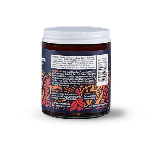 Barnacle Foods Kelp Chili Crisp, 6 oz. - Medium Spice - Made in ...