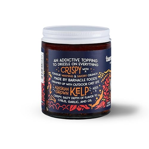 Barnacle Foods Kelp Chili Crisp, 6 oz. - Medium Spice - Made in ...