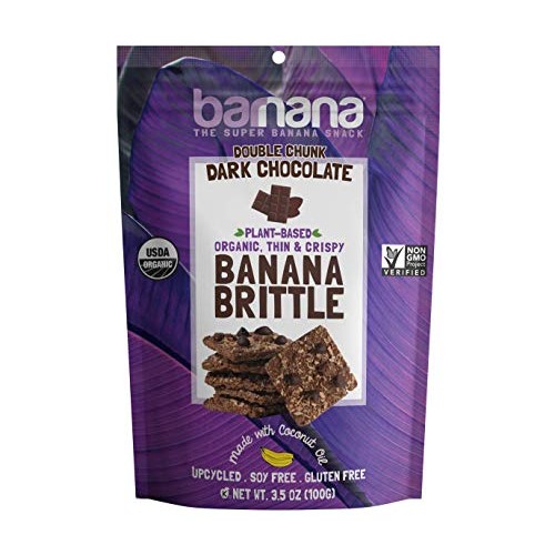 Barnana Organic Crunchy Banana Cookie Brittle - Double Chunk Dar