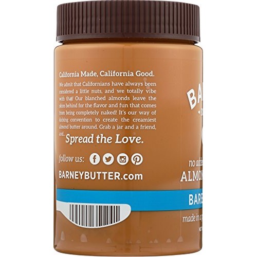 Barney Butter Almond Butter, Bare Smooth, 16 Ounce Pack Of 3