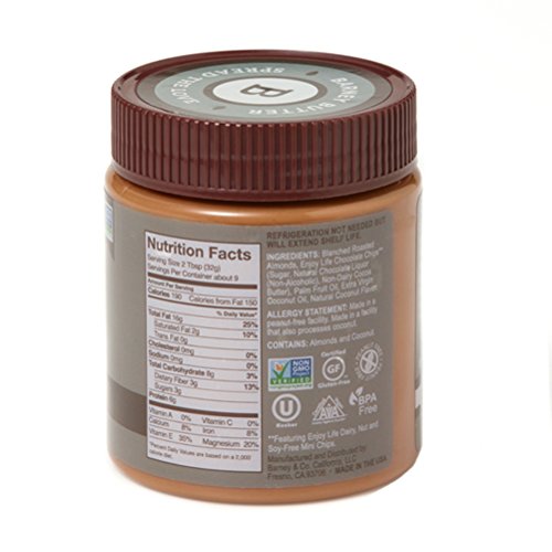 Barney Butter Almond Butter, Cocoa + Coconut, 10 Ounce Pack Of 3