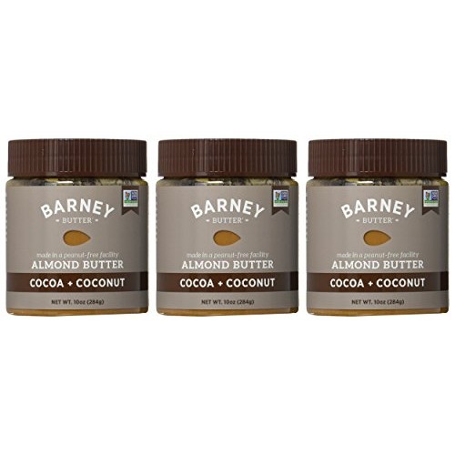 Barney Butter Almond Butter, Cocoa + Coconut, 10 Ounce Pack Of 3