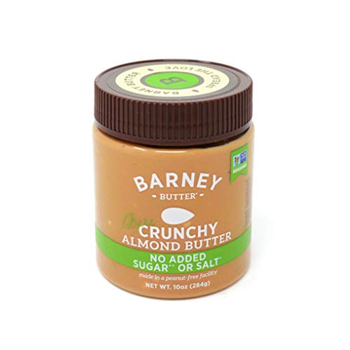 Barney Almond Butter, Bare Crunchy, No Sugar No Salt, Paleo, Ket