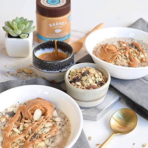 Barney Almond Butter, Bare Smooth, No Stir, No Sugar, No Salt, N