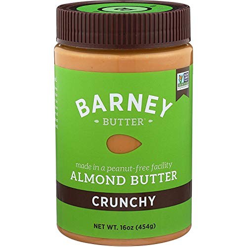 Barney Almond Butter, Crunchy, Paleo Friendly, Keto, Non-Gmo, Sk