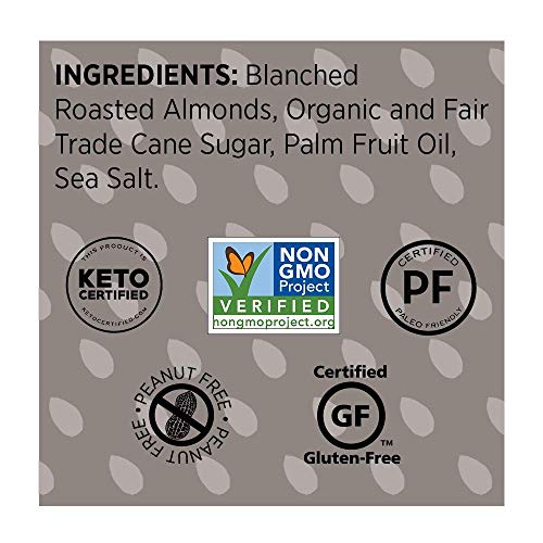 Barney Almond Butter, Crunchy, Paleo Friendly, Keto, Non-Gmo, Sk