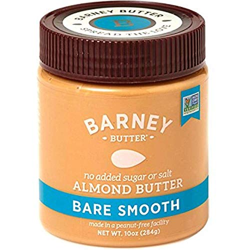 Barney Almond Butter, Bare Smooth, No Sugar No Salt, Paleo, Keto