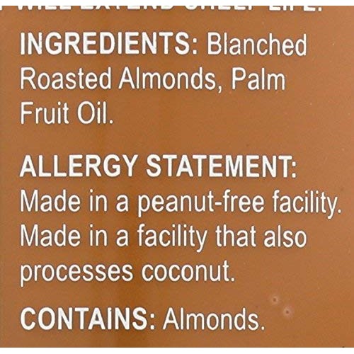 Fojjbt Almond Butter, Bare Smooth, No Sugar No Salt, Paleo, Keto