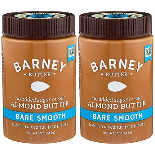 Fojjbt Almond Butter, Bare Smooth, No Sugar No Salt, Paleo, Keto