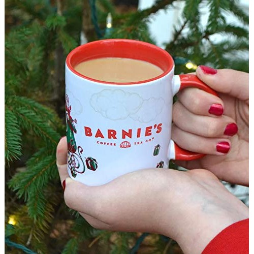 Barnies Coffee Decaf Santas White Christmas 24 Ct