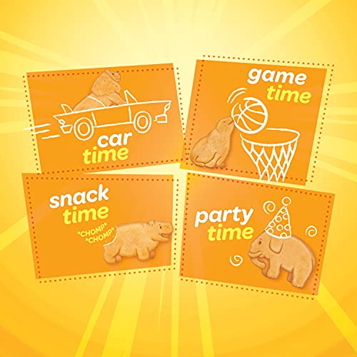 Barnums Original Animal Crackers, 4 Boxes Of 12 Snack Packs 48