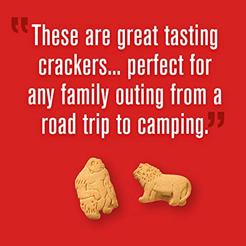 Barnums Original Animal Crackers, 4 Boxes Of 12 Snack Packs 48