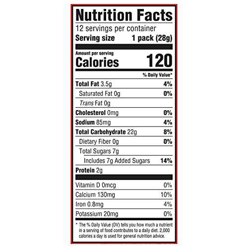 Barnums Original Animal Crackers, 4 Boxes Of 12 Snack Packs 48