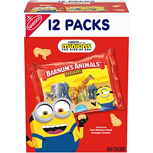 Barnums Original Animal Crackers, 12 - 1 Oz Snack Packs