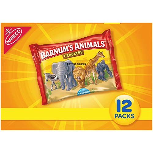 Barnums Original Animal Crackers, 12 - 1 Oz Snack Packs