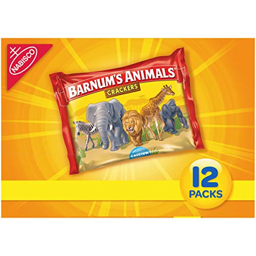 Barnums Original Animal Crackers, 12 - 1 Oz Snack Packs