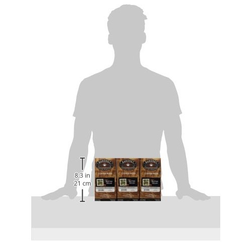 Baronet Coffee Butter Pecan Medium Roast, 18-Count Coffee Pods