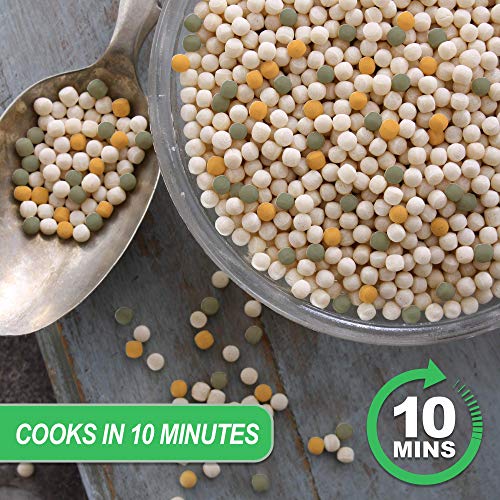 Barons Kosher Israeli Couscous Toasted Pasta 21.16-Ounce Jar -