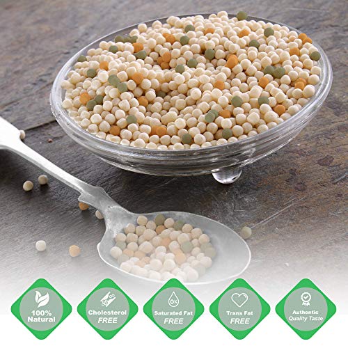 Barons Kosher Israeli Couscous Toasted Pasta 21.16-Ounce Jar -