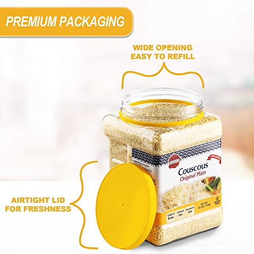 Baron’S Plain Traditional Original Couscous Pasta | 100% Natural