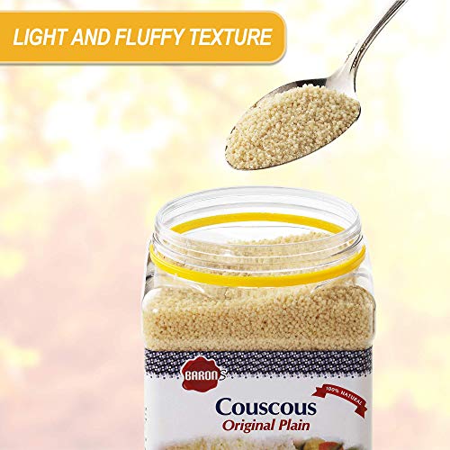 Baron’S Plain Traditional Original Couscous Pasta | 100% Natural