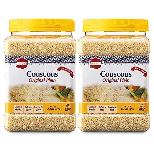 Baron’S Plain Traditional Original Couscous Pasta | 100% Natural