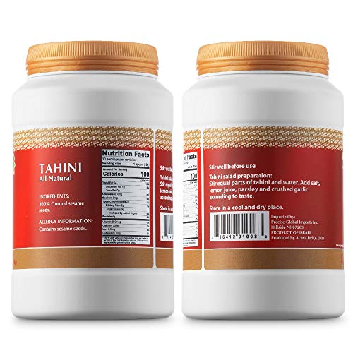 Barons Pure Tahini Sesame Paste | Rich Creamy Taste For Hummus,
