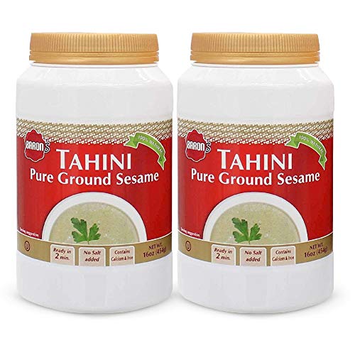 Barons Pure Tahini Sesame Paste | Rich Creamy Taste For Hummus,