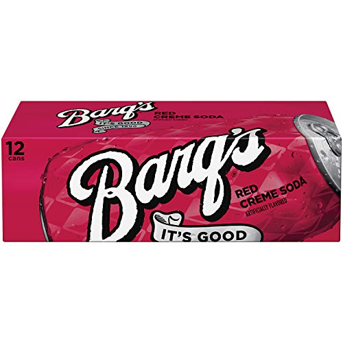 Barqs Red Creme Soda, 12 Ounce 12 Cans
