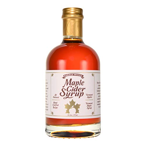 Vermont Maple Cider Syrup - Made From Pure Maple Syrup Blended w...